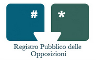 RPO: Registro Pubblico delle Opposizioni